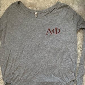 Alpha phi long sleeve tee